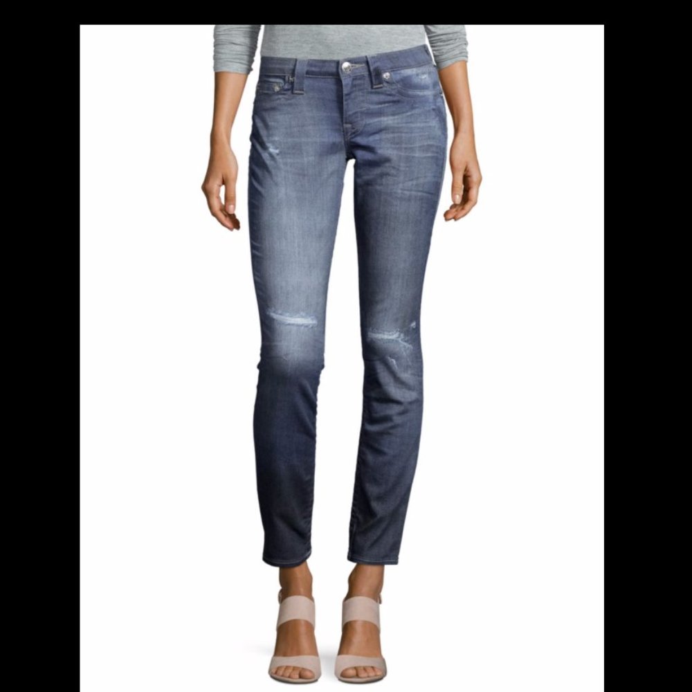 NWT True Religion Cotton-Blend Slim-fit Pants Smal